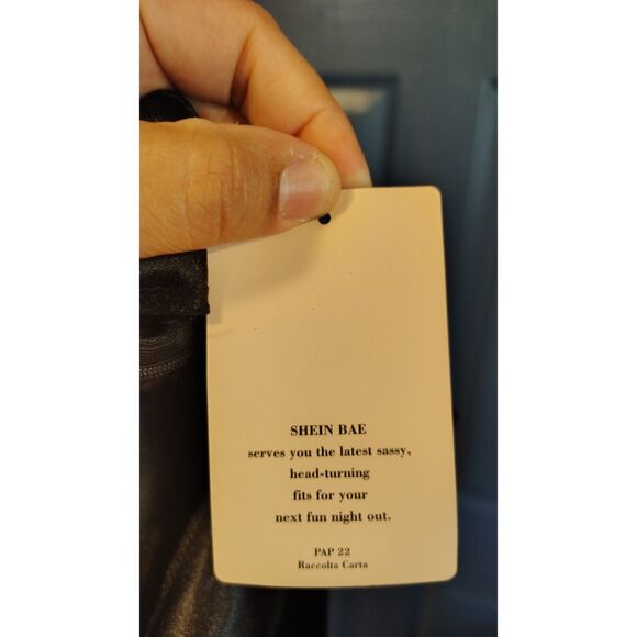 NWT SheinBae Women's Medium Black Maxi Skirt - Picture 3 of 6